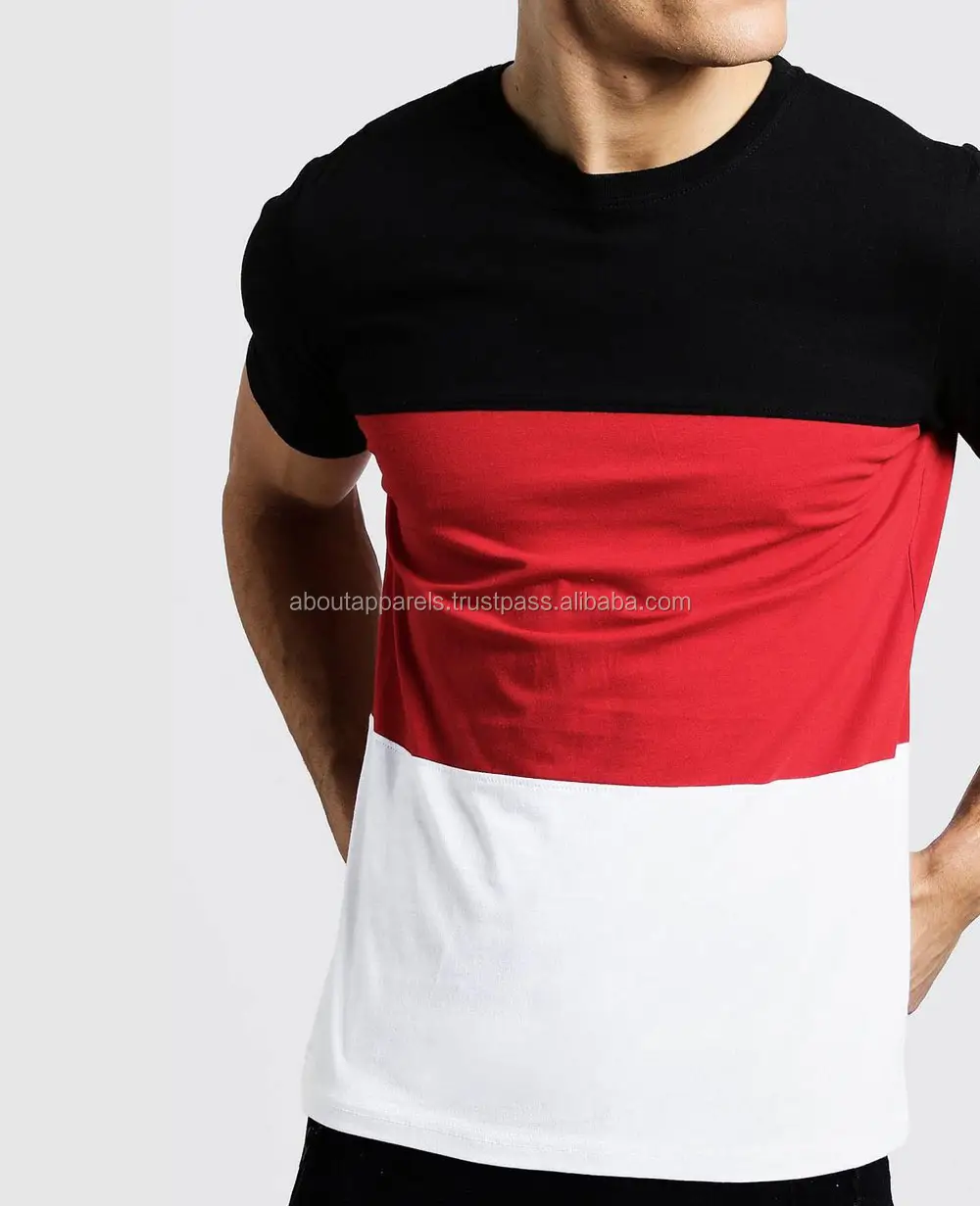 Camiseta slim fit personalizada, novo modelo de camiseta casual masculina em massa