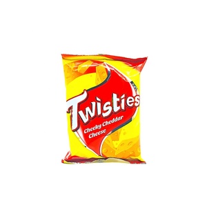 Twistiesチップクリスピースナック食品包装袋65g
