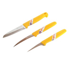 Kom Kom meyve oyma bıçağı seti-tay sebze meyve oyma bıçağı - Product Image 2