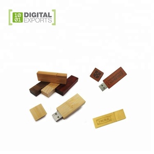 长方形木箱USB拇指驱动器，木制pendrive - Product Image 2