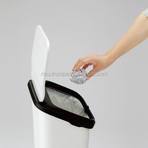 One-Push เปิดและสะดวกสีขาว20L ถังขยะในราคาที่ไม่แพง,ฝาปิดพร้อมแดมเปอร์ - Product Image 3
