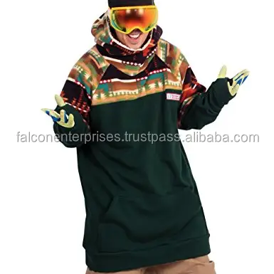 Nieuwe Collectie Lange Tall Hoodie Ski Snowboard Hoodies Hoge Kwaliteit Custom Groothandel Waterdichte Mannen Hoodies