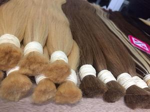 בתפזורת שיער הארכת אדום צבע שיער הרחבות COLETE ROJO cabello לא מעובד סופר כפול נמשך שיער טבעי