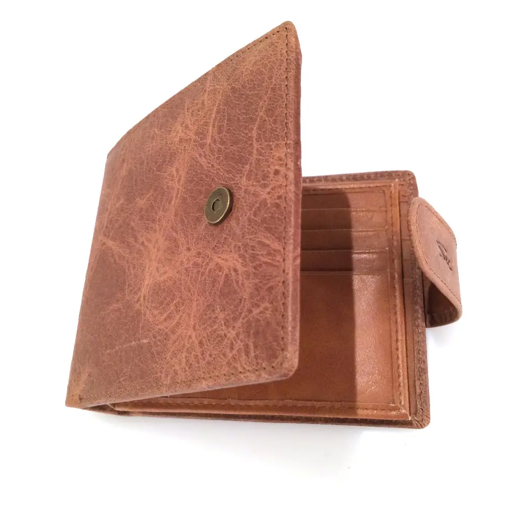 Portefeuille en cuir de vachette véritable avec logo personnalisé pour jeune homme Porte-cartes de crédit Portefeuille en cuir pour homme