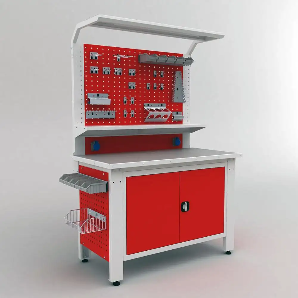Heavy Duty Steel Drawer Workbench for Assembly