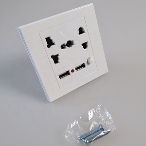 Univalsal AU / EU /US/ UK <strong>Multi</strong> Electrical Plug Wall Safe <strong>Socket</strong> <strong>with</strong> on off Control of USB Wall <strong>Socket</strong>