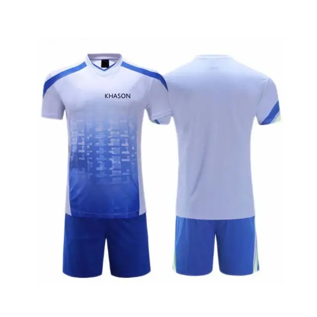 Conjunto de camisas de futebol uniforme de time de futebol com novo design por atacado camisa de futebol personalizada OEM roupas de futebol para treinamento