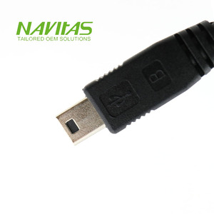 迷你USB b型至迷你USB b型直角数据线和电线 - Product Image 6
