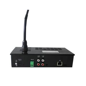 IPM-20 ip-системы местного оповещения пейджинговой связи микрофон, профессиональный IP переговорное устройство с встроенный динамик для мониторинга и домофон - Product Image 3