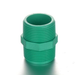 BS มาตรฐานพลาสติกพีวีซีชายกระทู้ข้อต่อหัวนม - Product Image 3