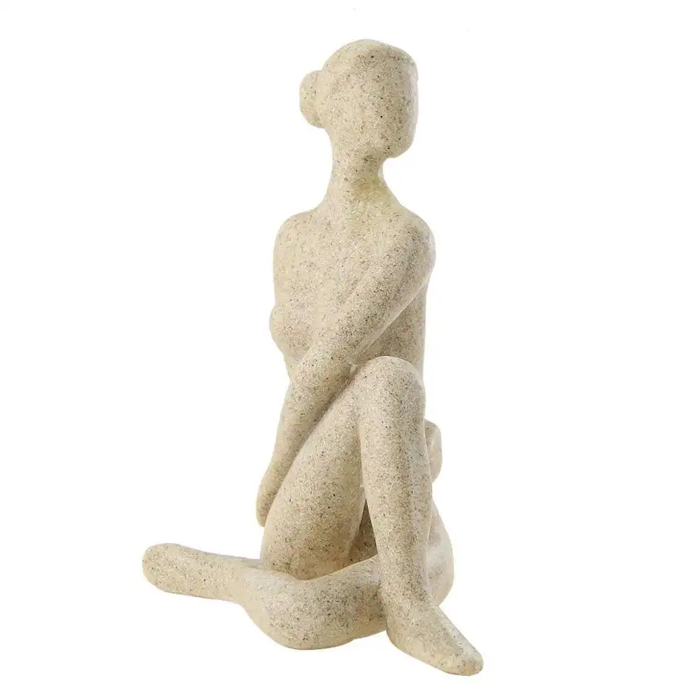 Top produit Yoga côté fille femme Statue /Figurine pour la décoration de la maison artisanat cadeaux du Vietnam