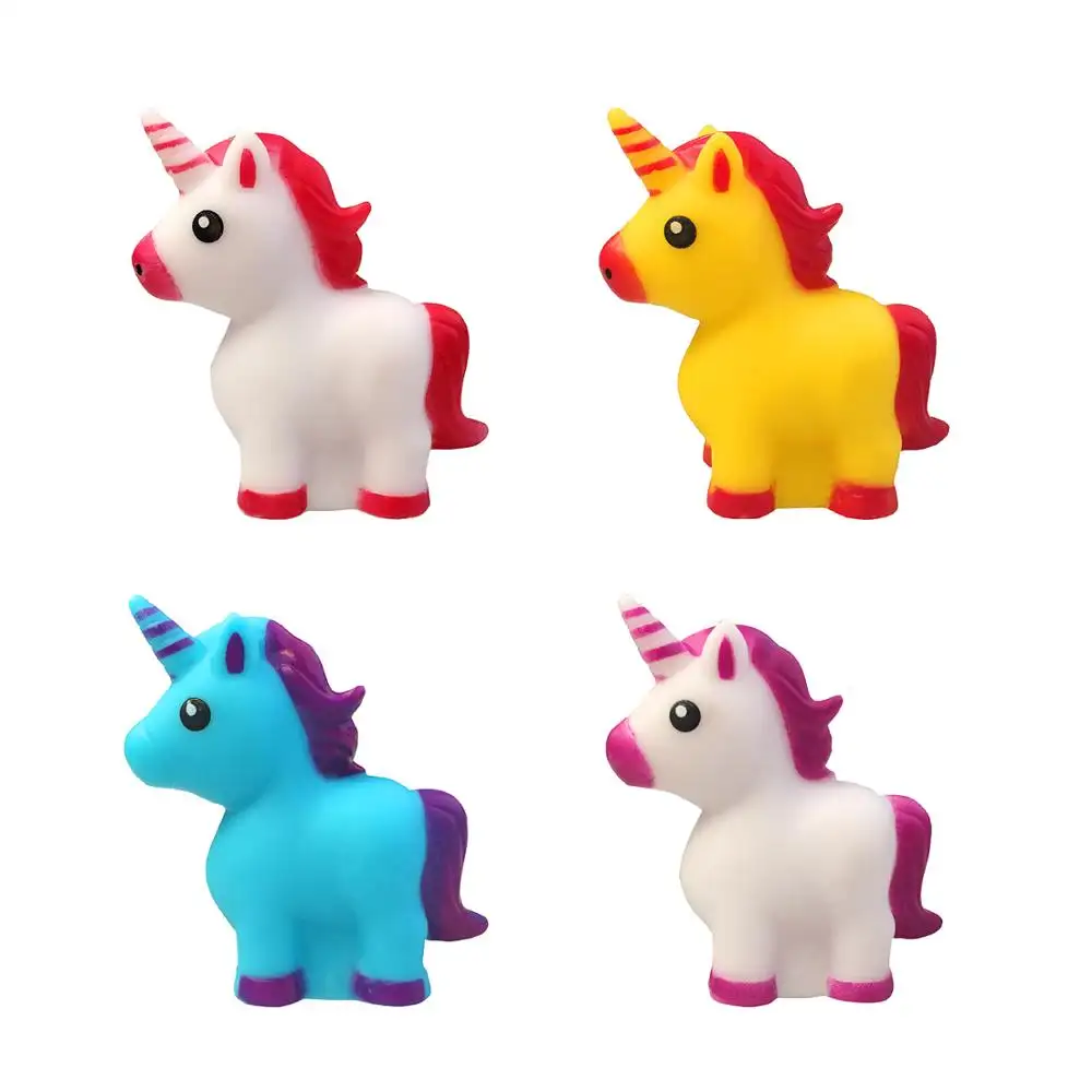 Kawaii Gift Novelty Product Plastic Baby Unicorn Toy