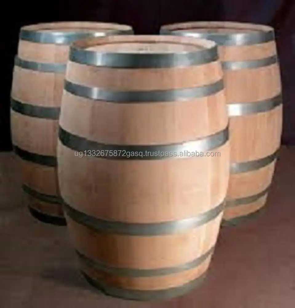 Barriles de madera de roble para vino, 225L/300L, usados, nuevos, novedad **