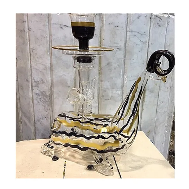 شيشة مصرية, أحدث شيشة زجاجية للتدخين مصنوعة يدويًا على شكل ماعز وزجاج يدوي الصنع من فريدا وهوكس إيجيبت