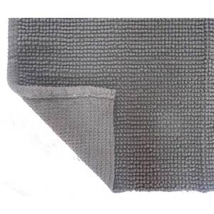 Bath Mat Grey Flooring Cotton Anti Slip Floor Mat