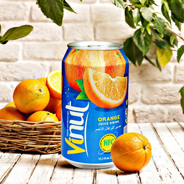 330ml VINUT Orangensaft in Dosen Wir importieren Fruchtsaft ohne Zucker