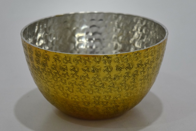 Polished & brass