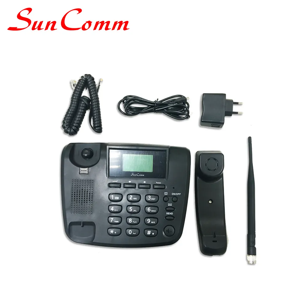 A basso costo telefono cordless SC-9010-GP2 GSM Fisso Senza Fili Del Telefono desktop di telefono di casa