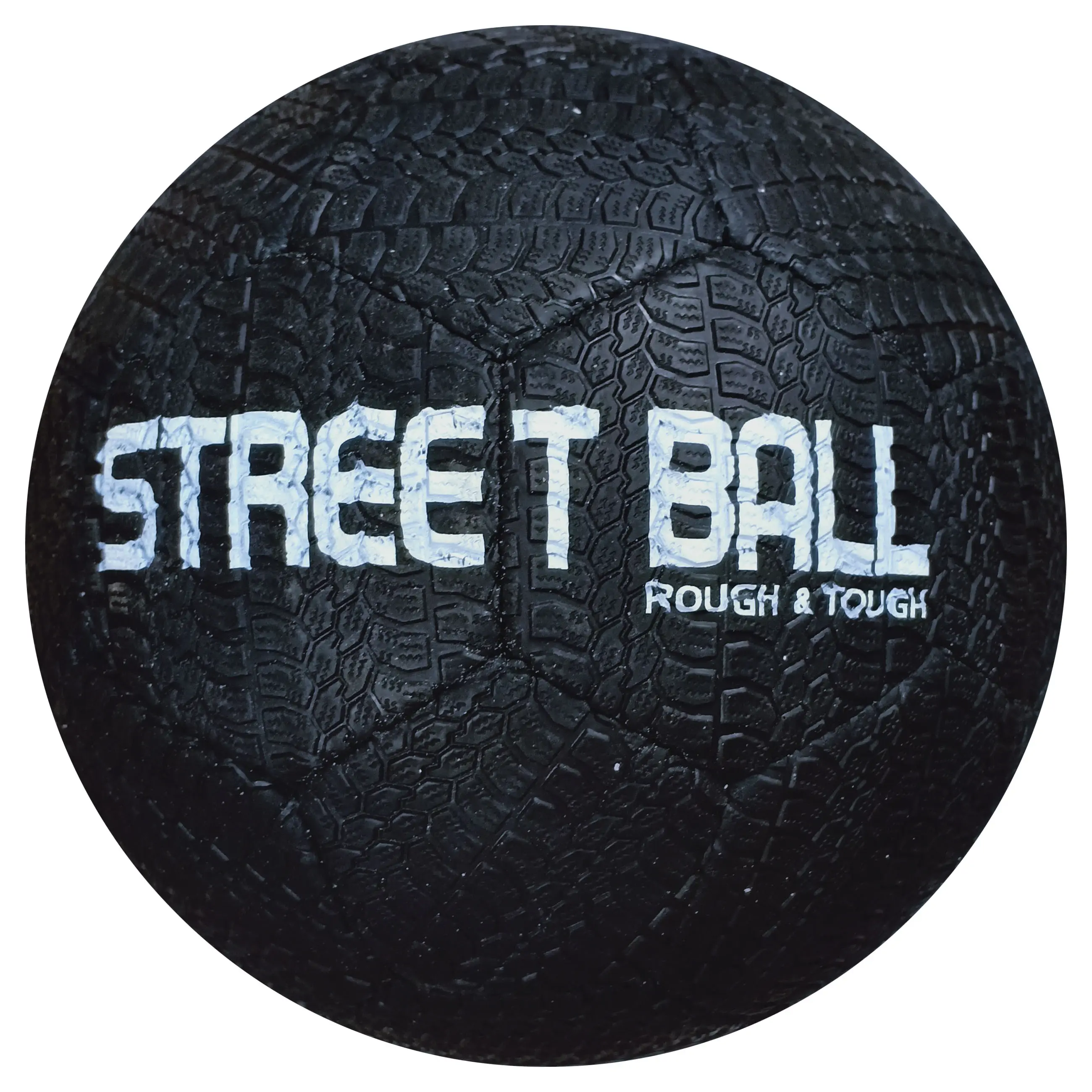 Teste padrão do pneu Forma Textured PVC Soccer Ball A bola sob a terra Play rua Rubber Football