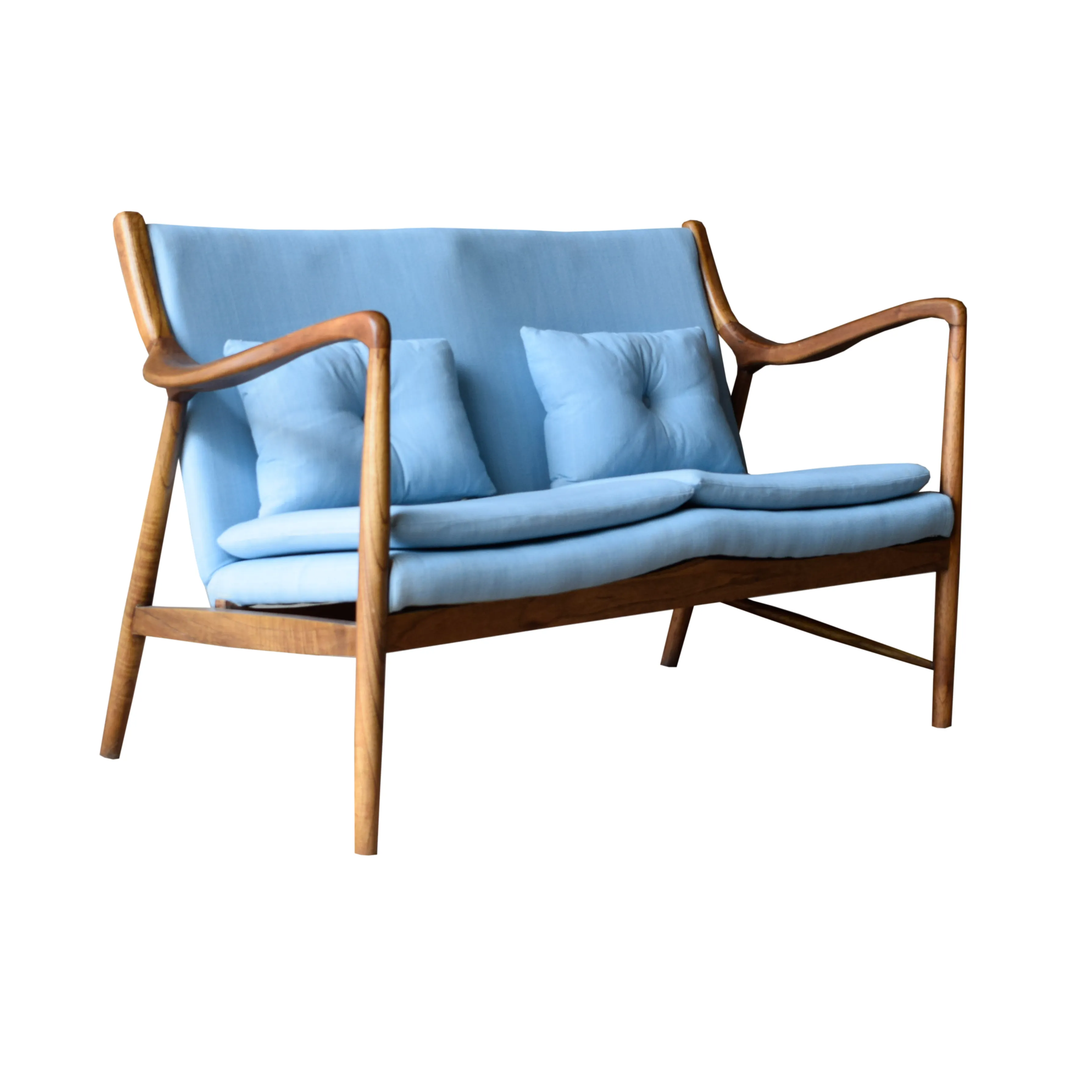 Danés moderno muebles sofá 2 asientos