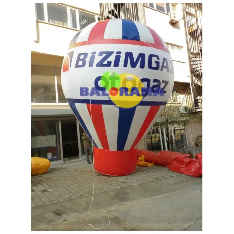 Auf dem Dach Werbe ballon aufblasbaren Ballon günstigen Preis OEM Produktion
