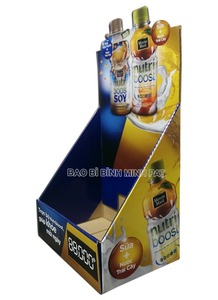 Tùy chỉnh các tông hiển thị truy cập đứng cho nước giải khát-bền sóng hộp hiển thị cho bán lẻ khuyến mãi & Xây Dựng Thương Hiệu - Product Image 2