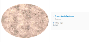 Phòng sạch 45% <span class=keywords><strong>Polyester</strong></span>, 55% <span class=keywords><strong>cellulose</strong></span> Spun ren không dệt polycellulose khăn lau - Product Image 3