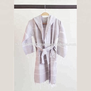 Cotton Áo Choàng Tắm Cho Đám Cưới Bohemian Trọng Lượng Nhẹ Nomad Gypsy Phù Dâu Quà Tặng Nhiệt Đới Mùa Hè Đám Cưới PEST-WR-KDSROBE7 - Product Image 6