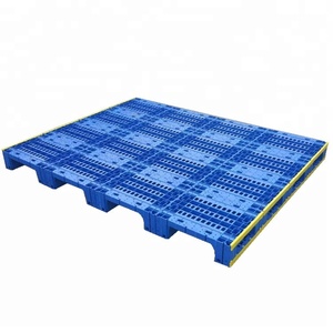 HUADING çin plastik Euro palet büyük boy ekleme 4-Way giriş çift yüzlü HDPE ve PP malzeme palet ulaşım kullanımı için - Product Image 4