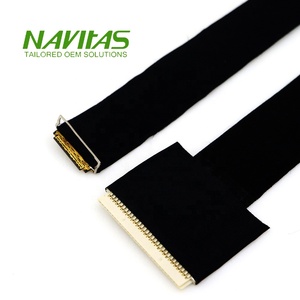 OEM 30 Pin DF19 sıkma tel tipi I20472-030T-10 alternatif LVDS kablo montajı - Product Image 1