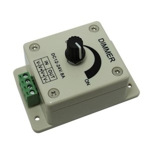 12-24 v 8A LED Rotazione manuale Dimmer Manualmente Interruttore PWM Dimming controller di Controllo Per Singolo Colore HA CONDOTTO La Striscia luce - Product Image 1