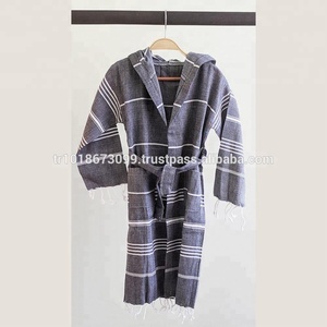 Cotton Áo Choàng Tắm Cho Đám Cưới Bohemian Trọng Lượng Nhẹ Nomad Gypsy Phù Dâu Quà Tặng Nhiệt Đới Mùa Hè Đám Cưới PEST-WR-KDSROBE7 - Product Image 5