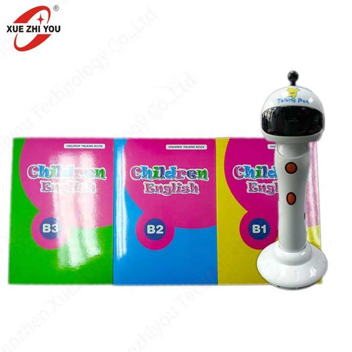 6 Languages Talking Pen English Book Reader Pen Kids Learning Machine Magic Pen