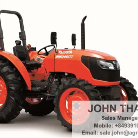 TRACTOR KUBOTA M6040-TRATOR KUBOTA M-6040 SU FEITA NO JAPÃO PARA VENDA