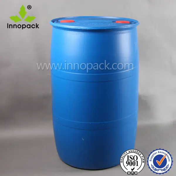 55 galão tambor de plástico de 200 litros de combustível de plástico barril de plástico para produtos químicos
