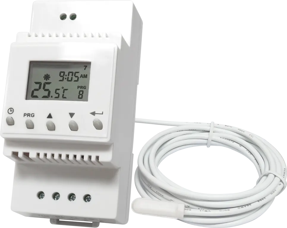 Rail Din-Thermostat électronique Programmable LCD VD032