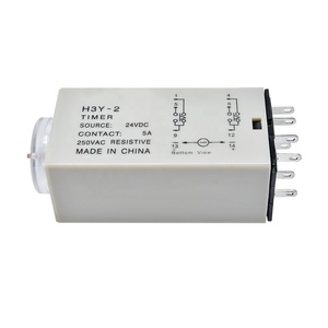 Timer di ritardo H3Y-2 DC 24V Relè di Tempo con Base Mini Relè di Tempo 0-30 secondo Conto Alla Rovescia Timer - Product Image 6