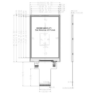 Taidacent ILI9486 ILI9488 Breiter serieller <span class=keywords><strong>SPI</strong></span> 3 Line 4 Line 8 Bit Schnitts telle 16 Bit Parallel Port 3,5 "Zoll <span class=keywords><strong>Tft</strong></span> Lcd Bildschirm