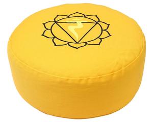 เบาะ Zafu ปักลายแบบอินเดีย,เบาะสำหรับการทำสมาธิของแท้ - Product Image 1
