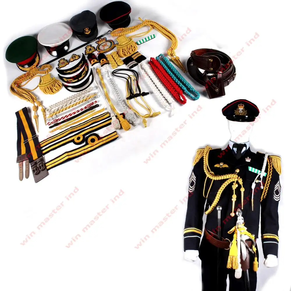 Military Uniform Shoulder Boards Cords & knots lanyard