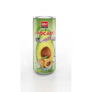 100% טהור טבעי פירות מיץ משקה 250ml אבוקדו מיץ עם דובדבן
