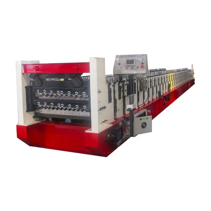 Economic Price Three Triple Layer Roof Sheet Roll Forming Machine