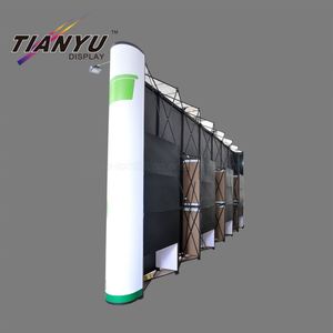 Polyester Printing Custom Print Photo Booth <strong>Curved</strong> Magnetic <strong>Pop</strong> up <strong>Display</strong>