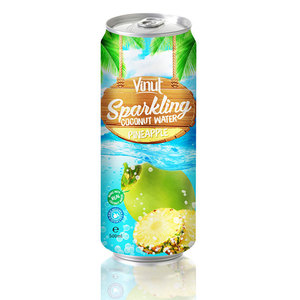 500ml di vera e frizzante acqua di cocco dolce succo di Cocktail naturale purea aromatizzata Mango arancia datteri Halal scatola di bottiglia certificata