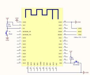 Taidacent Low Power Consumption MCU Dual Core CPU <strong>WIFI</strong> BLE Combo <strong>ESP32</strong> ESP-WROOM-32 <strong>ESP32</strong> <strong>Module</strong> - Product Image 5