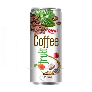 ベトナムサプライヤーコーヒードリンクオリジナルコーヒー250mlスリム缶詰ケニアコーヒー - Product Image 2