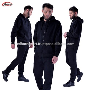 Erkek kış polar 2-Piece spor eşofman kapşonlu donatılmış eşofman açık hava etkinlikleri için