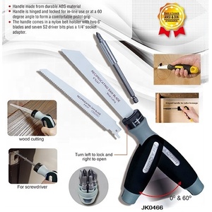 Yardımcı ahşap veya Metal kesme testere ve tornavida seti - Product Image 5