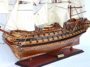 LE SUPERBE (ทองแดงฮัลล์) ไม้รุ่นเรือ-ไม้หัตถกรรมรุ่น - Product Image 2