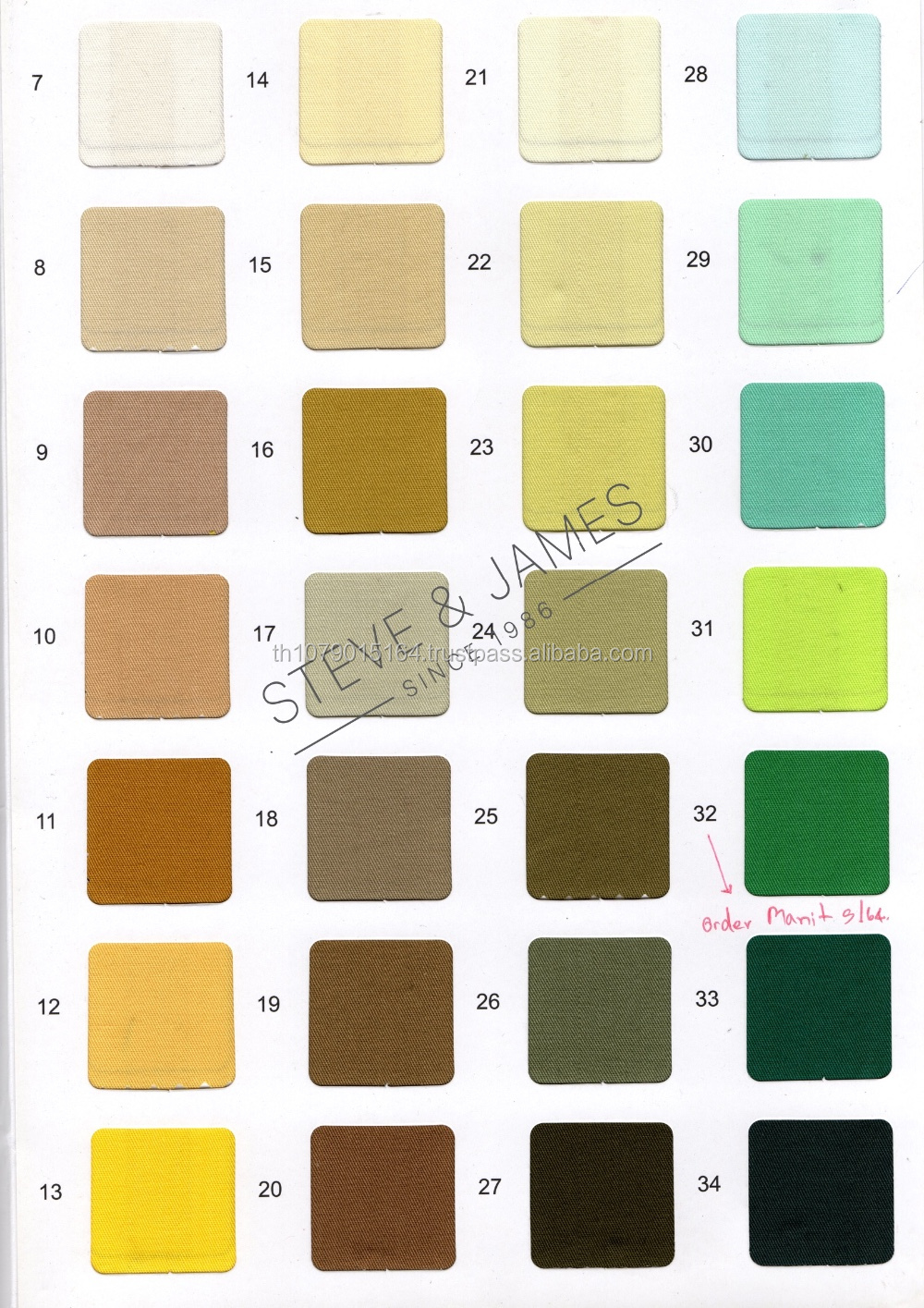 สีที่กำหนดเอง